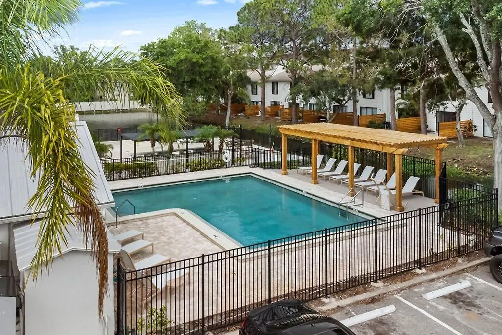 Appartement Cozy Townhouse - Gym Pool Golf Fast Wifi 2B2B à Tampa