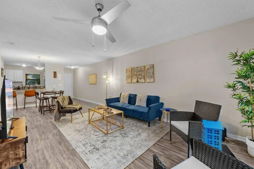 Appartement Cozy Townhouse - Gym Pool Golf Fast Wifi 2B2B à Tampa États-Unis